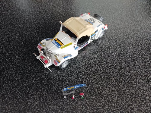 Miniature rallye raid - miniature,