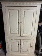 Solid wood armoire