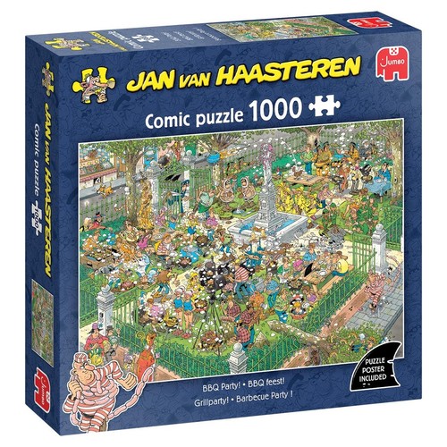Jan van haasteren bbq feest - jan,