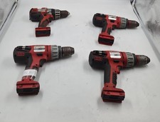 Lot De 4 Milwaukee Perceuses sans Fil - Pour Pièces Ou Réparation Non Travail