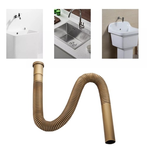 Ancien siphon flexible - , en