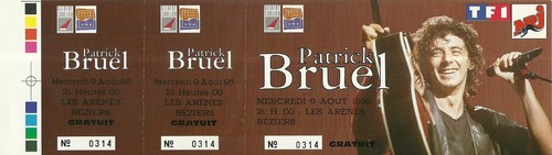 Rare ticket billet de - rare,