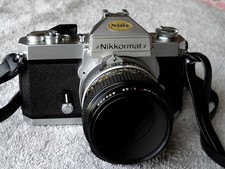 Nikkormat FT2 chromé + 55mm