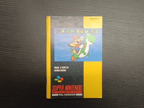 Notice seule super mario world - seule,