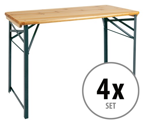 Table jardin terasse - 4x,