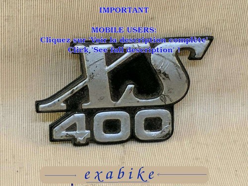 Embleme pour yamaha 400 - embleme, xs