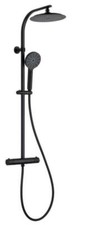 Colonne de douche SCHÜTTE MADURA avec thermostat verseuse Madura Fresh noir
