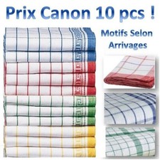 Lot de 10 / 20 / 50 torchons