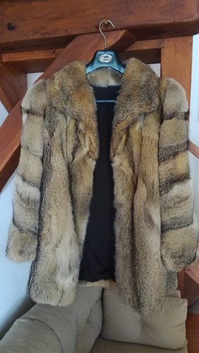 Manteau fourrure renard - manteau, de