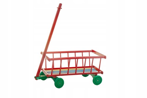 Chariot échelle jouet bois