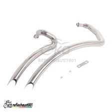 For Yamaha Virago 250 XV250 XV125 1995-2007 Full System Shortshots Exhaust Pipe