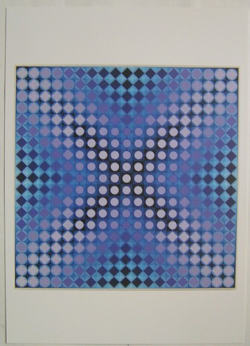 Victor vasarely carton d - ,