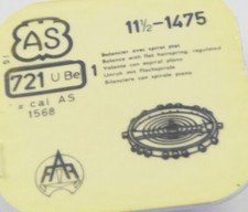 BALANCIER COMPLET MONTRE AS SCHILD 11 1/2 1475 - 1568 AVEC SPIRAL PLAT