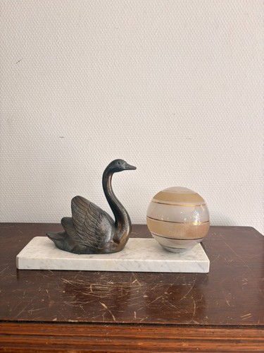 Lampe cygne art déco circa - lampe,