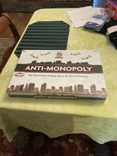 Anti monopoly board game 2009 - game,