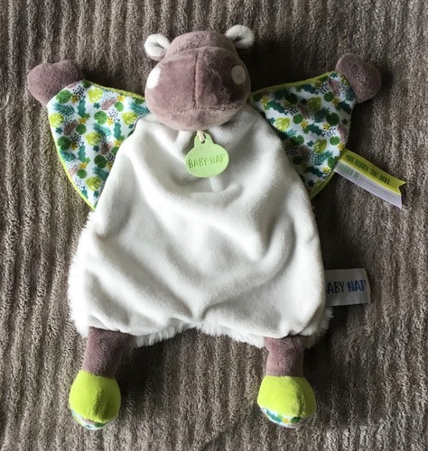 Doudou hippopotame marron - doudou,
