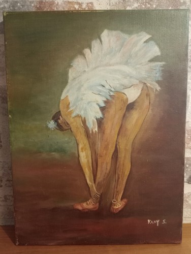 Tableau huile sur - tableau,,
