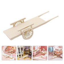  Mini-benne pour maison de poupée : mini-outil agricole, modèle de chariot