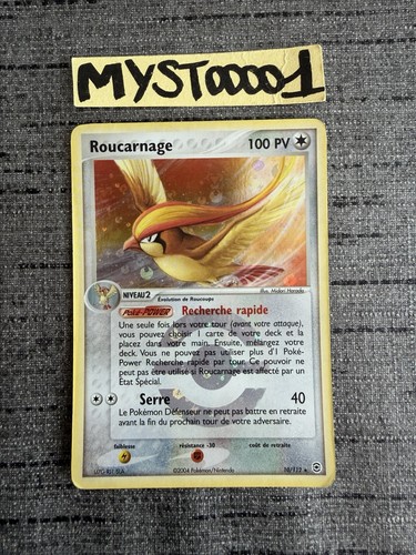 Carte pokémon roucarnage - carte,