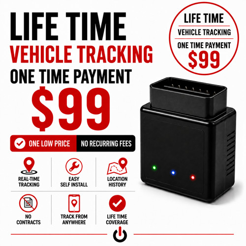 Lifetime obd gps - tracker, |