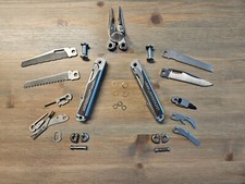 NEW Leatherman Wave+ Parts Silver/Black  (Select individual tools from pulldown)