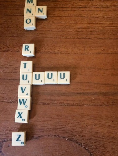 Lettre verte unité pour - à, l'unité