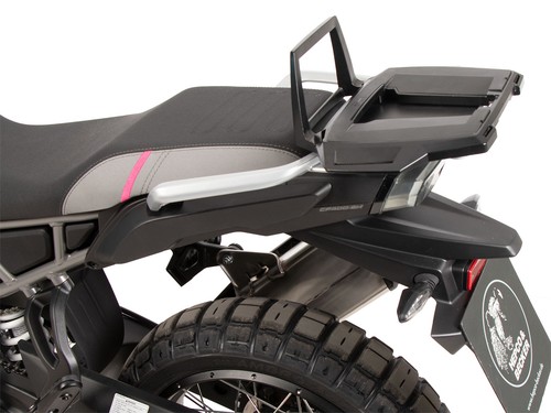 Porte top case alurack noir - case,