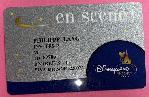Passeport disneyland scene - disneyland, en