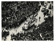 Photo Originale Presse Libération Paris 1944 Seconde Guerre Mondiale Argentique 