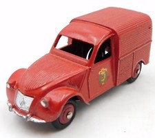Dinky Toys Citroen 2CV Fire Service Van Diecast Car 1:43 Ref. 25D