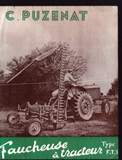 BOURBON-LANCY (71) AGRICULTURAL INSTRUMENTS FACTORY / MOWER "C. PUZENAT" Tract