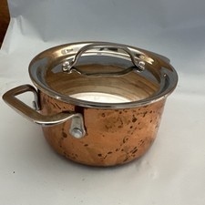 Williams Sonoma Copper Mini Cocotte 4.5” Small Casserole Pot