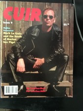 CUIR #9 LEATHERMEN GAY MAGAZINE 1994