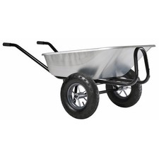 Brouette 2 roues gonflées -