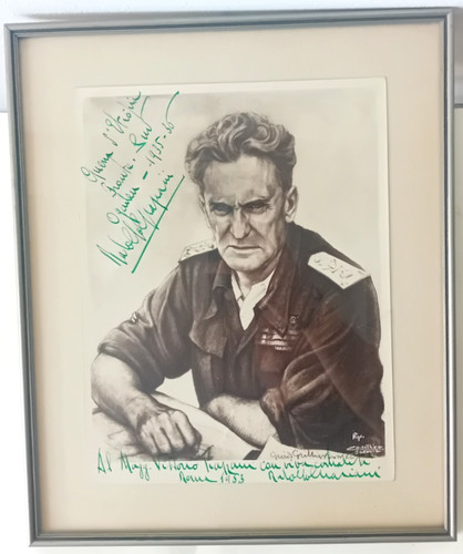 Autographe général rodolfo - autographe,