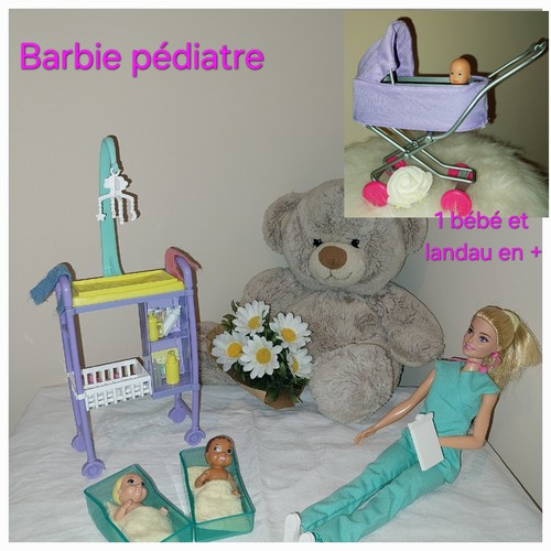 Barbie médecin pédiatre - barbie, aa