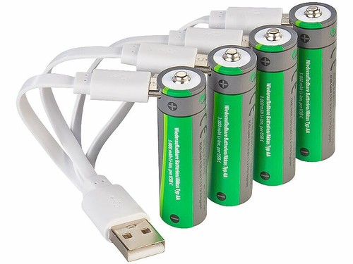 Accumulateurs 2000 mah - 4, aa