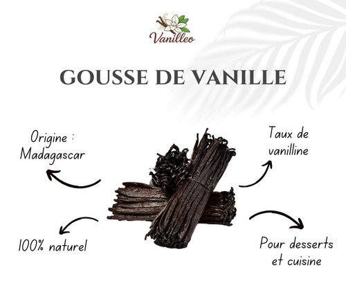 Gousses vanille bourbon - de,