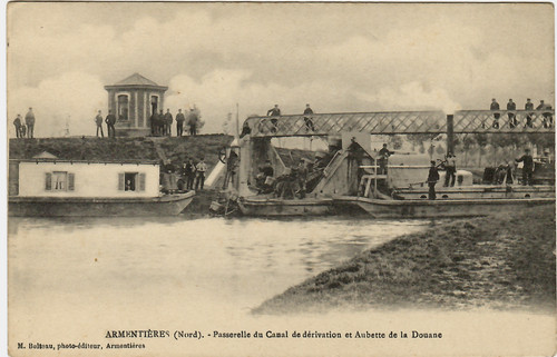 Armentieres passerelle du - armentieres, (59)