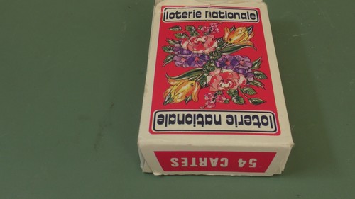 Jeu cartes ancien - cartes,