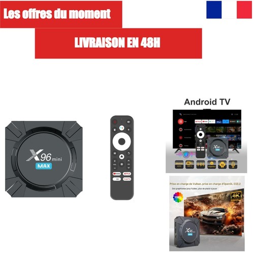 Boitier android x96 mini - 4k,