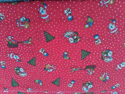 Tissu vintage coupon neuf - vintage,