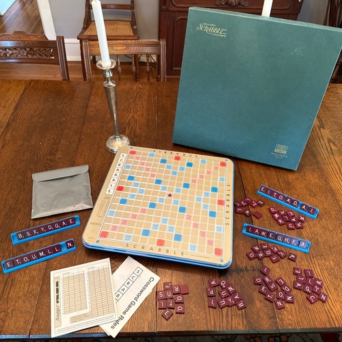 Scrabble deluxe edition - scrabble,