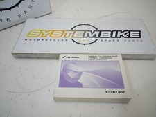 MANUEL D'UTILISATION ET D'ENTRETIEN HONDA HORNET 600 2005-2006 ALLEMAND / MAN...