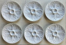 6 ASSIETTES A HUITRES VINTAGE
