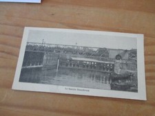 Old postcard DENMARK THE SLUSEBROEN BASIN SIZE 14 X 7 CM