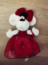 Diddll Diddllina Plush with Evening Dress Bag and Roses.