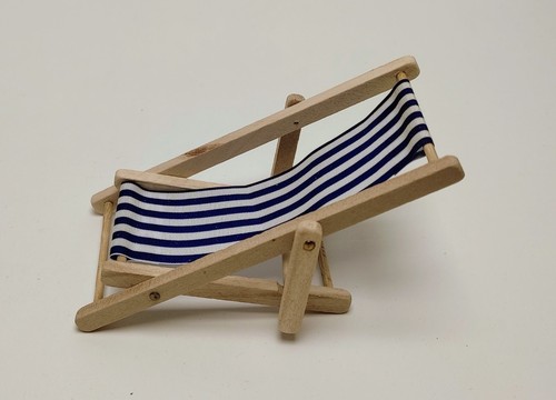 Chaise longue bois tissu - longue,