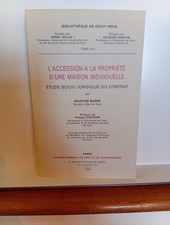 Livre Droit L’accession A La
