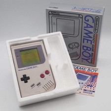 Nintendo GAME BOY Handheld Console DMG-01 Boxed Gray Tested Working Original GB